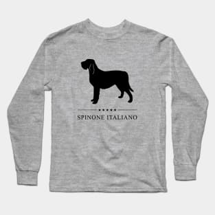 Spinone Italiano Black Silhouette Long Sleeve T-Shirt